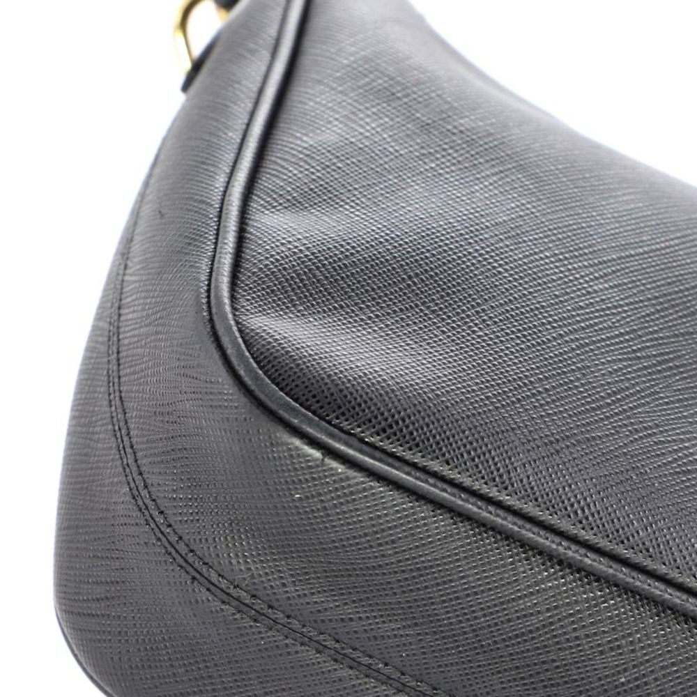 Prada Re-Edition 2005 Shoulder Bag Saffiano Leather Small Black - Picture 6 of 10